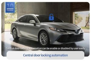 Central door locking automation