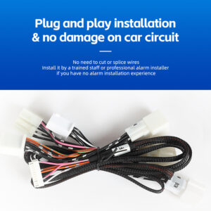 Plug and play installation & no damage on car circuit.