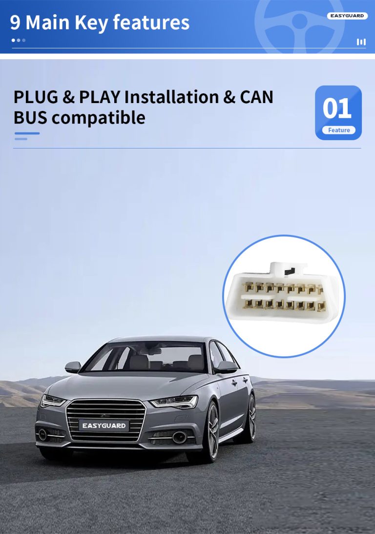 PLUG & PLAY Installation & CAN BUS compatible